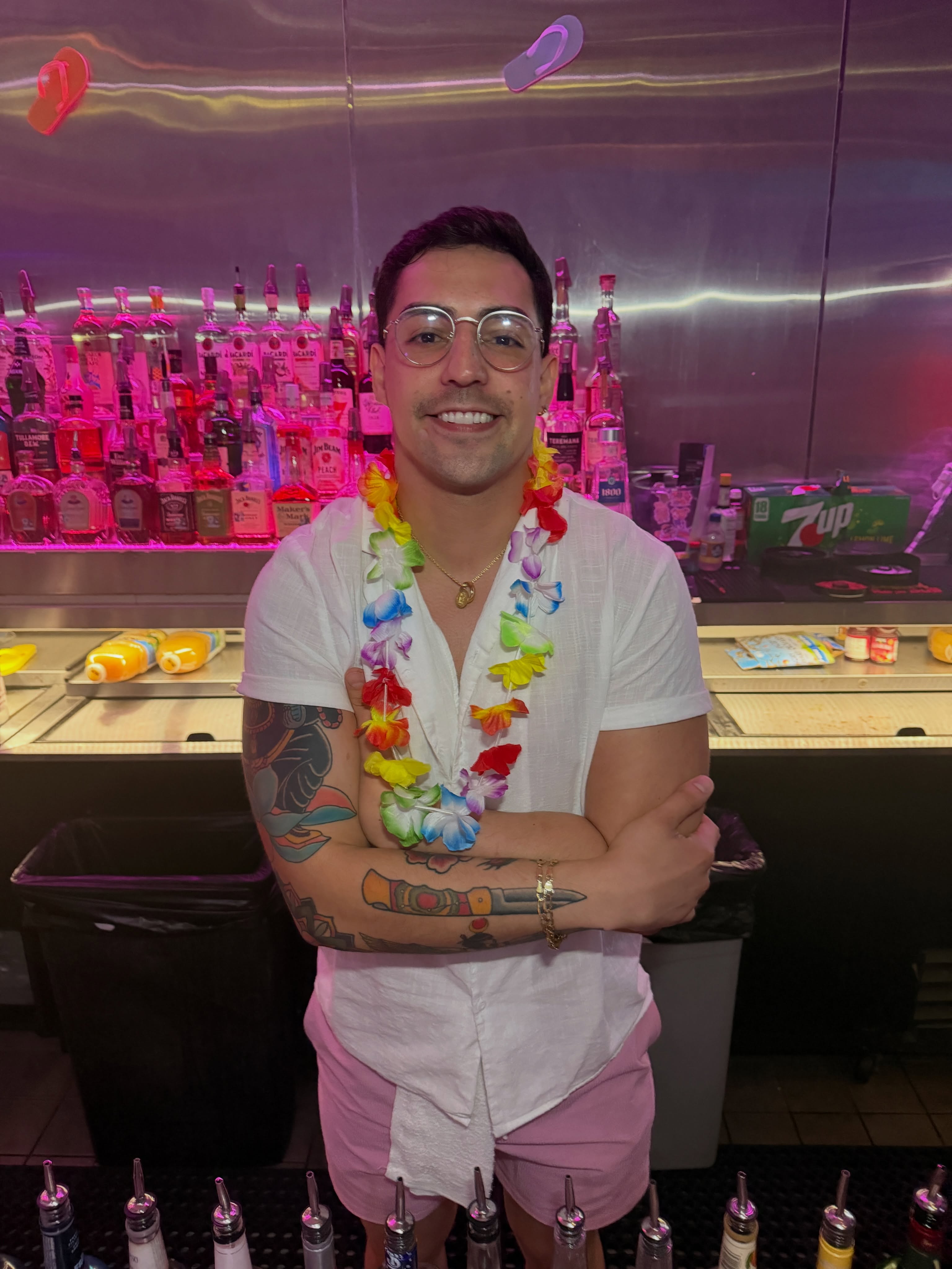 Our Beachy Boys are suited up and ready to send summer off the only way we know how…with cold drinks, hot looks, and not a single one of us qualified to be a lifeguard. 🛟🍹🏝️